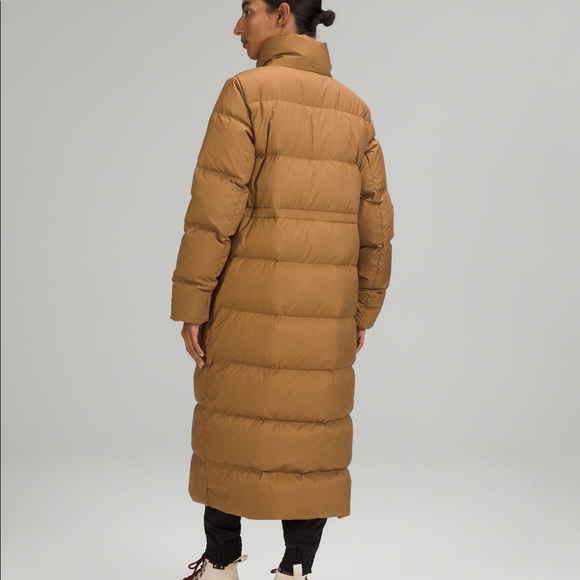 NWT LULULEMON Wunder Puff Jacket long size 4 bold beige PERFECT SIZE 4 gorgeous - Picture 3 of 9